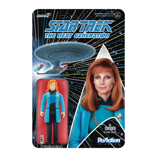 Star Trek Next Gen W2 Dr Crusher Reaction Action Figure