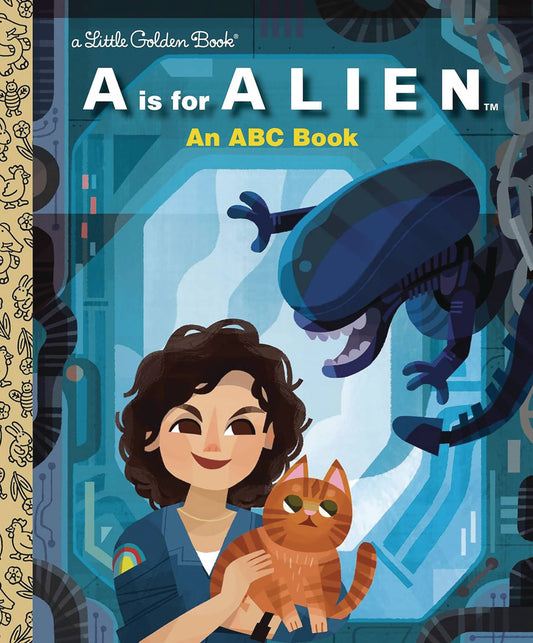 Little Golden Book A Is For Alien ABC Golden Book