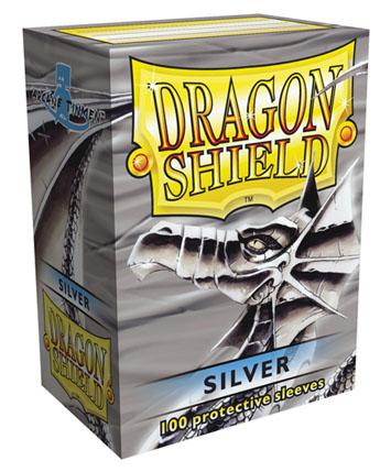 Dragon Shield Classic Silver Sleeves (100ct)