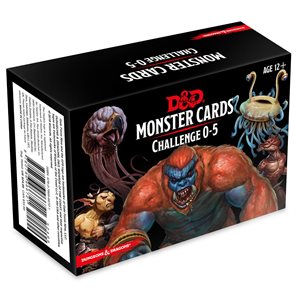 D&D Spellbook Cards Monsters 0-5