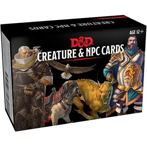 D&D Spellbook Cards Creatures and NPCs