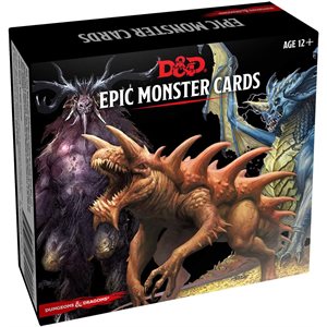 D&D Spellbook Cards Epic Monsters