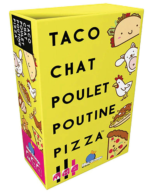 Taco Chat Poulet Poutine Pizza