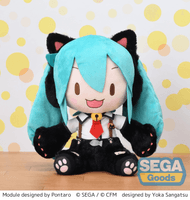 Hatsune Miku Project DIVA Arcade Future Tone Kitty Cat Plush