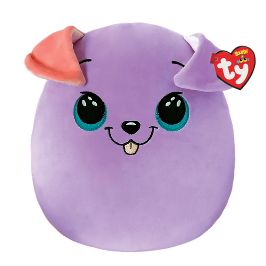 Bitsy Purple Dog 10" Squish-a-Boo