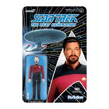 Star Trek Next Gen W2 Dlx Cdr.Riker Action figure