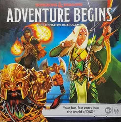 Dungeons and Dragons Adventure Begins- A Cooperative Boardgame