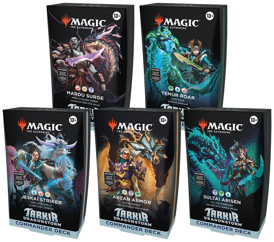 Magic Tarkir Dragonstorm Commander Deck
