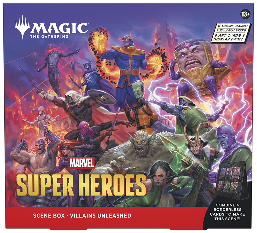 Magic Marvel Super Heroes Scene Box