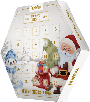 Fanroll Holiday Dice Advent Calendar 2026