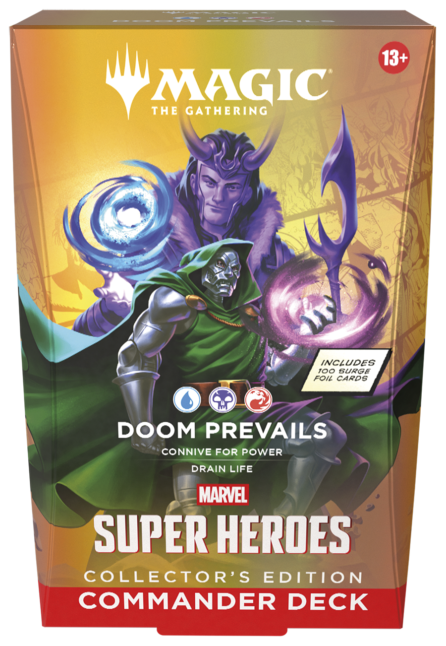 Magic Marvel Super Heroes Commander Collectors Edition