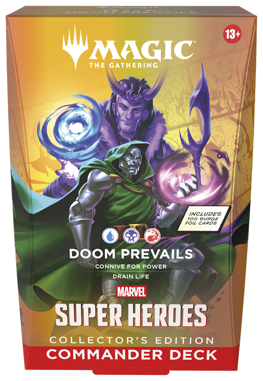 Magic Marvel Super Heroes Commander Collectors Edition