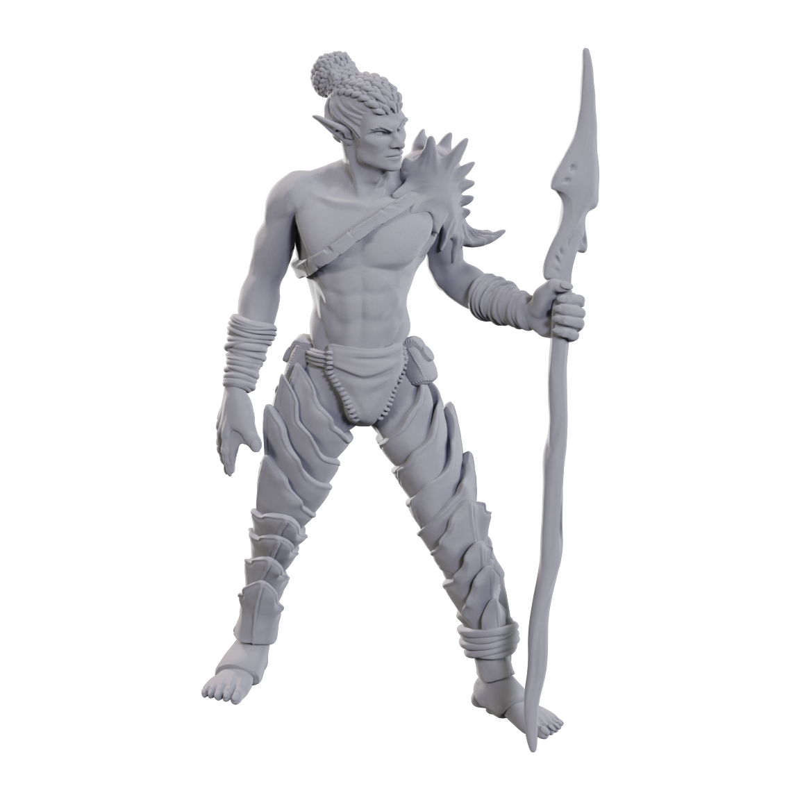 D&D Unpainted WV23 Sea Elf Leader