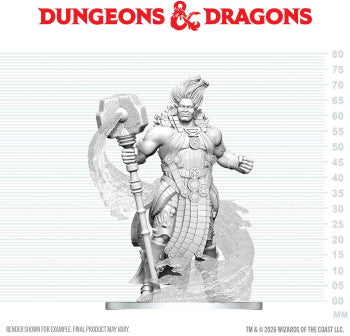 D&D Unpainted Dao (WV29)