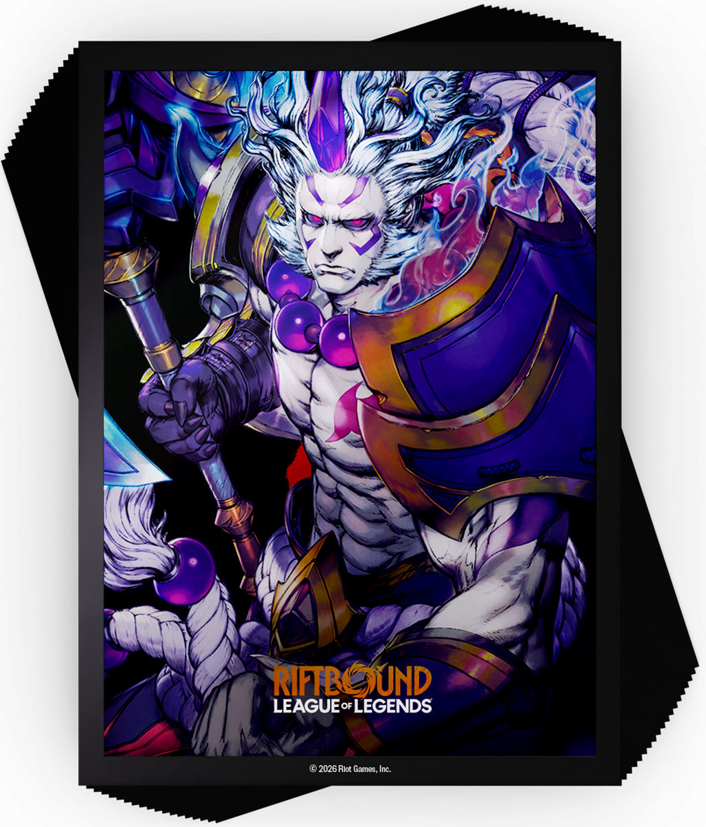 Riftbound Sleeves Spiritforged Spirit Blossom Darius 100ct