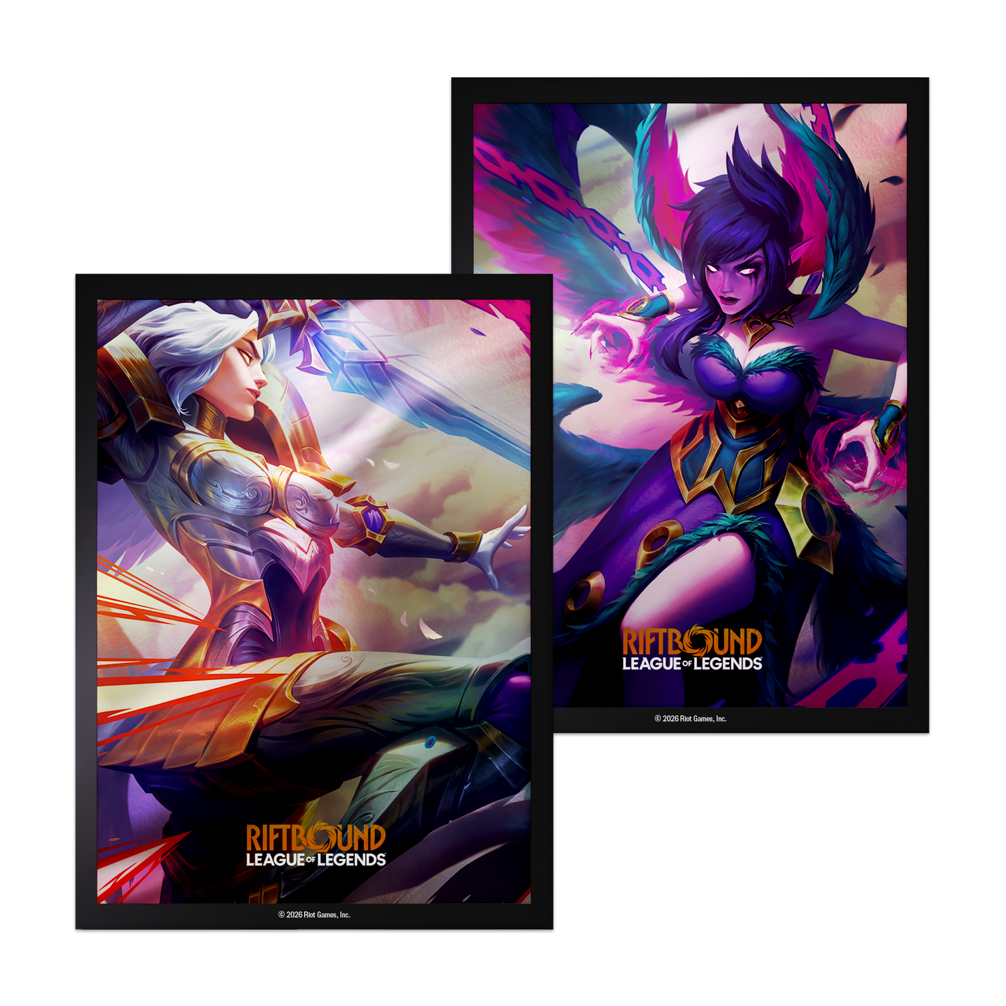 Riftbound Vendetta Art Sleeves Kayle Vs. Morgana 100ct