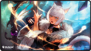 Magic Final Fantasy Black Stitched Premium Z Playmat