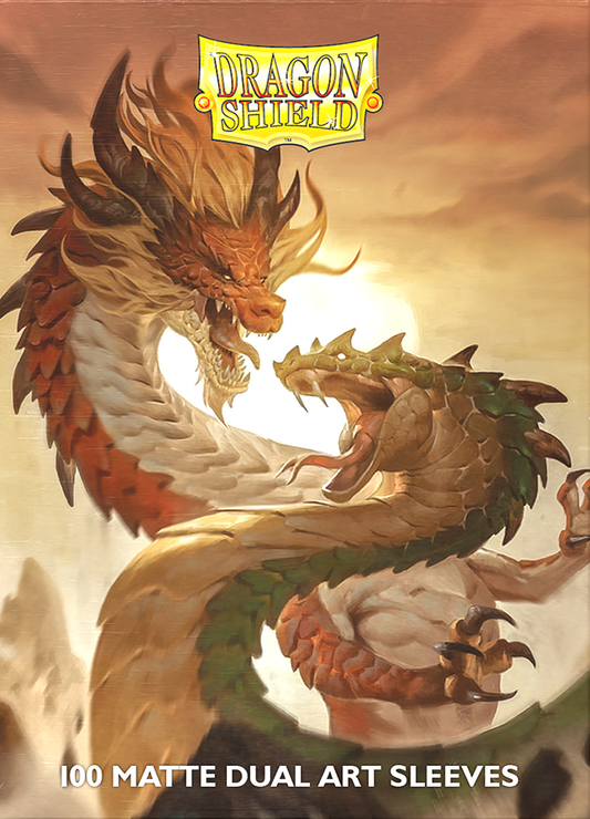Dragon Shield Sleeves Matte Dual Wood Snake 2025 100ct