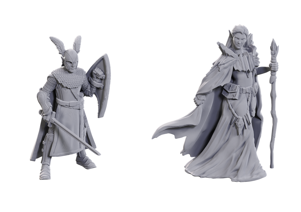 D&D Unpainted Elves 50th Anniversary Limited Edition