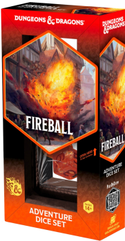 D&D Adventure Dice Fireball