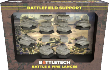 Battletech Battlefield Support Battle & Fire Lances Forcepack
