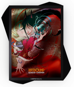 Riftbound League of Legends Art Sleeves Ahri 100ct