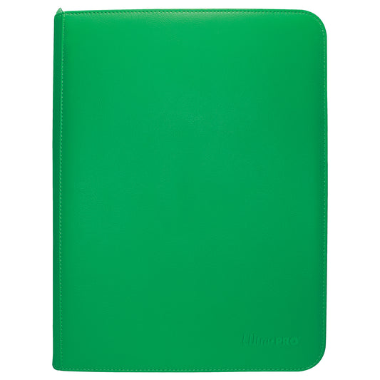 Ultra Pro Vivid Green Zip 9pkt Binder