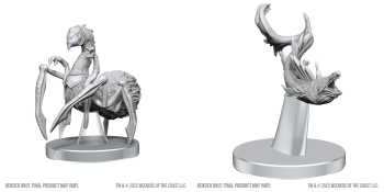 D&D Unpainted Neogi & Space Eel (WV28)