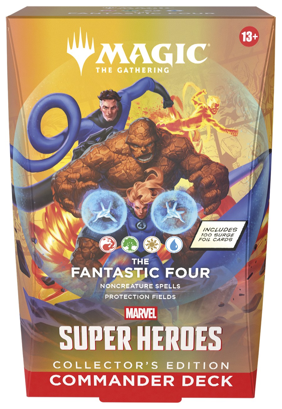 Magic Marvel Super Heroes Commander Collectors Edition