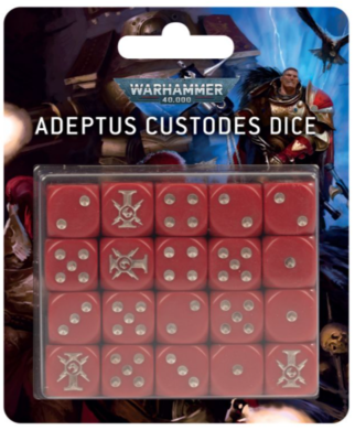 Adeptus Custodes Dice