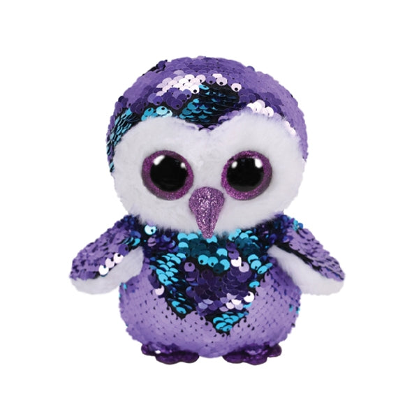 Moonlight The Owl 6" Flippables Beanie Boo