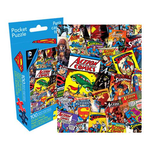 Superman Collage 100 Piece Puzzle