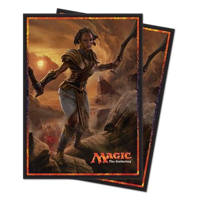 Magic the Gathering Sleeves Hour of Devastation Samut The Tested (80 Count)