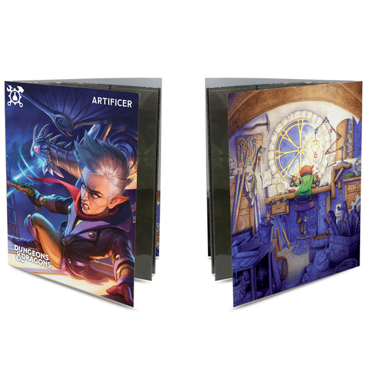D&D Artificer Character Folio with Stickers