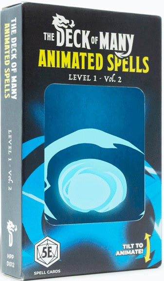 Deck Of Many Animated Spells Level 1 G-Z