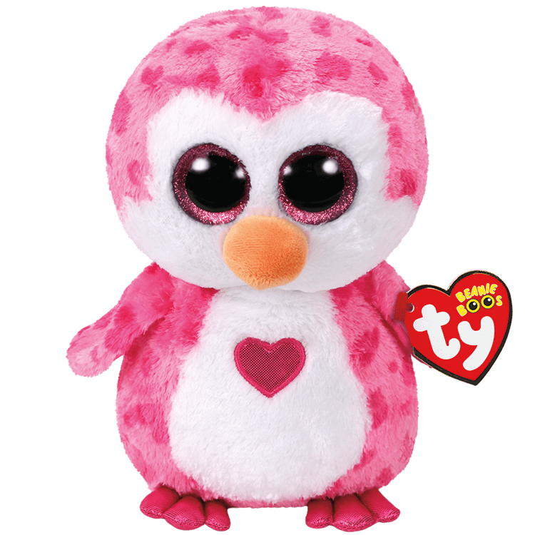 Ty Beanie Boos Juliet Valentines Owl 6" Plush