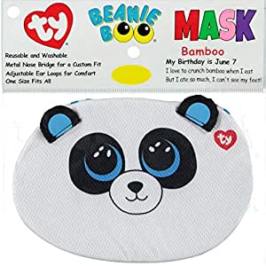 Ty Face Mask Bamboo Panda