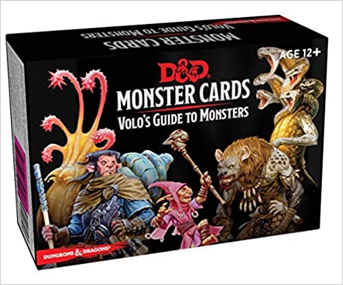 Dungeons & Dragons Monster Cards Volo's Guide Deck