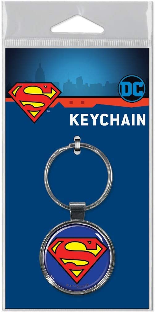 Superman Logo Keychain