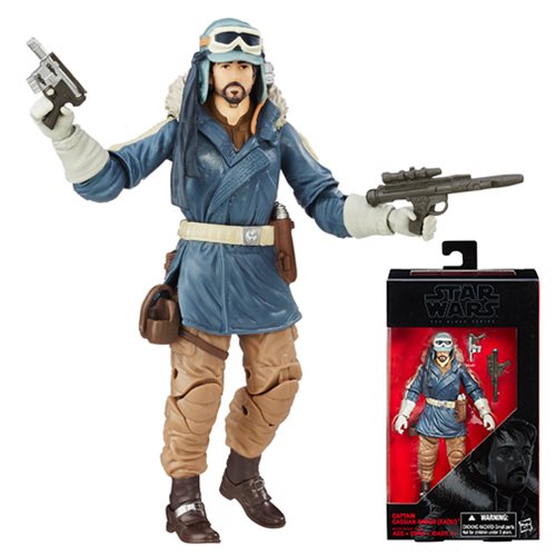 Star Wars Black Series Rogue One Captain Cassian Andor 6 Inch Action Figure