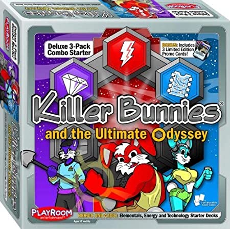 Killer Bunnies Oddessy Heroic & Azoic Starter Decks
