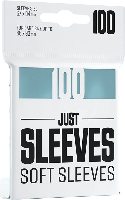 Gamegenic Just Sleeves Standard Clear 100ct