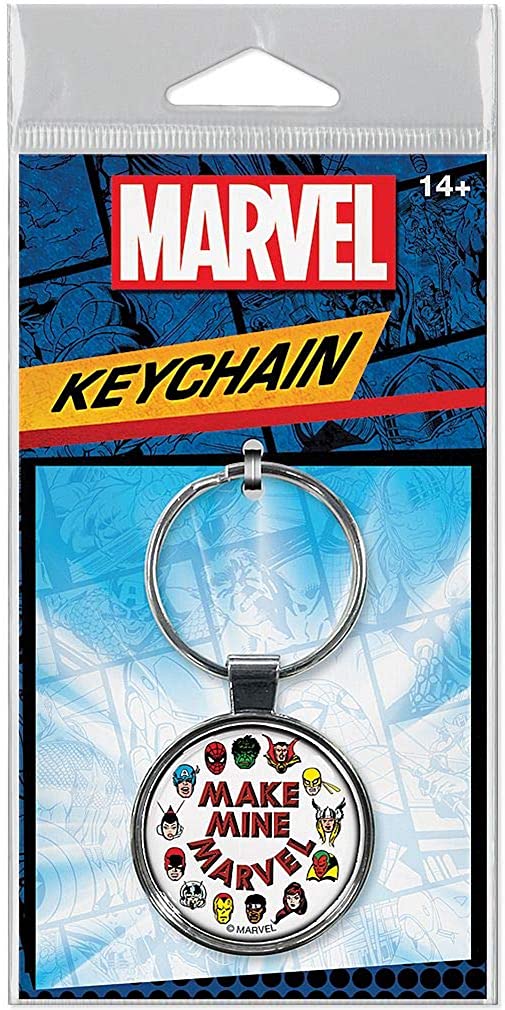 Make Mine Marvel Keychain