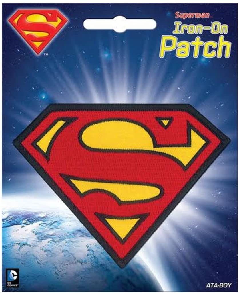 Superman Logo Iron-On Patch