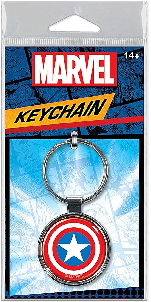Captain American Shield Keychain