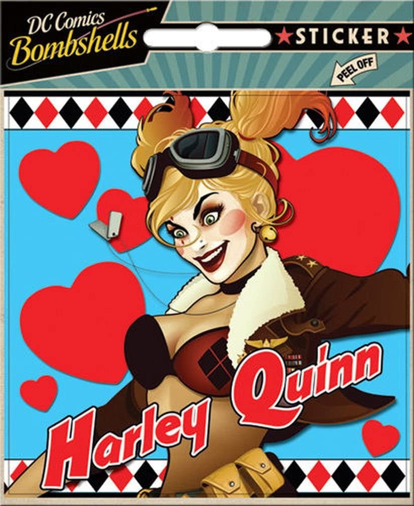 DC Bombshells Harley Quinn Sticker