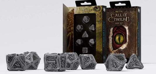 Call of Cthulhu Metal Dice Set