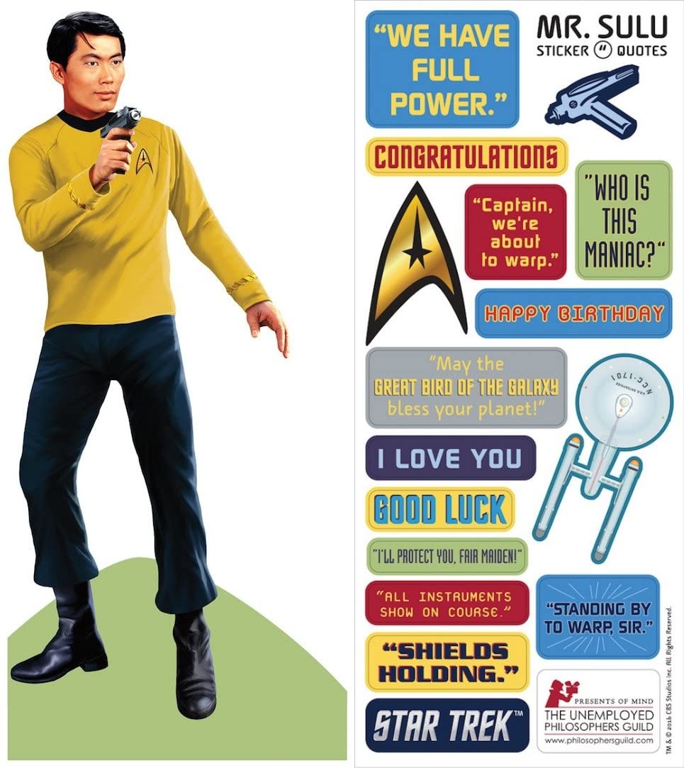 Quotable Notables Star Trek Lt. Sulu Greeting Card