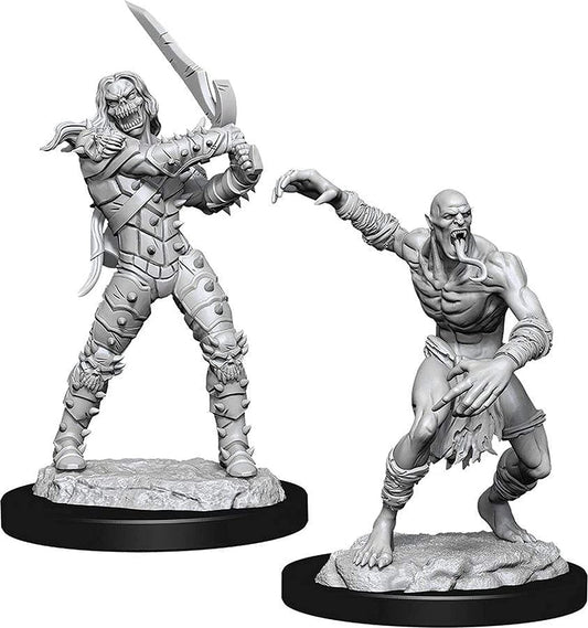 D&D Unpainted Wight And Ghast