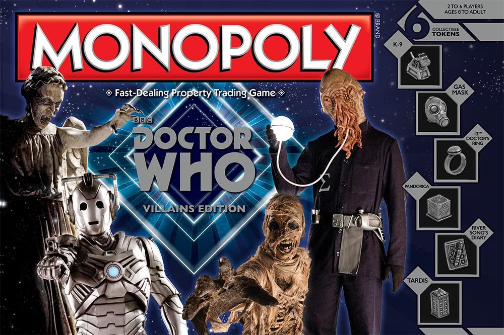 Monopoly Doctor Who Villains